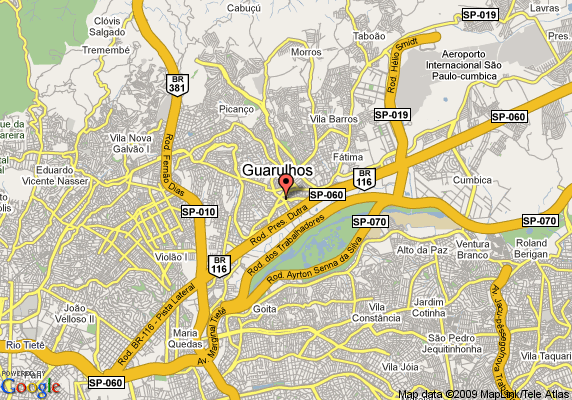 Guarulhos city map
